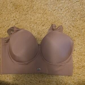 Women's Push Up Bra in Brown